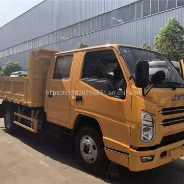 Europe six jiangling double - row dump garbage