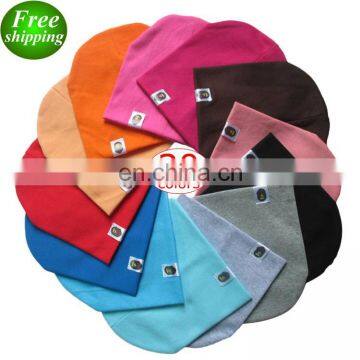 New Unisex Newborn Baby Boy Girls Cotton Hat Candy Color Hats Soft Cute infant Knit Beanie Caps 30 colors choose free ship