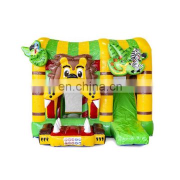 Inflatable Jungle Castle Slide Combo Bouncer, Kids Inflatable Jumpers Bounce House