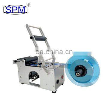 Semi Auto Labeling Machine For Round Bottles