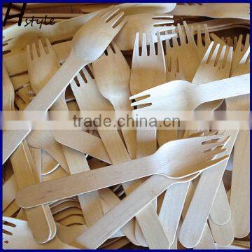 Disposable Wooden Fork/Wooden Cutlery/Wooden Honey Spoon SPT013B                        
                                                Quality Choice