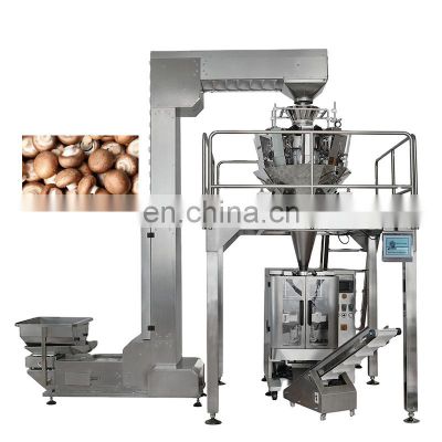 KV High Speed  Auto Electronic weighing multi head Dried Food/Mushroom / Meat Ball packing and sealing machine