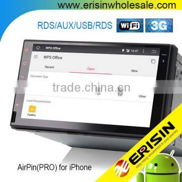 Erisin ES2008A 7" HD Capacitive Touch Screen Android 4.4.4 Car Radio GPS