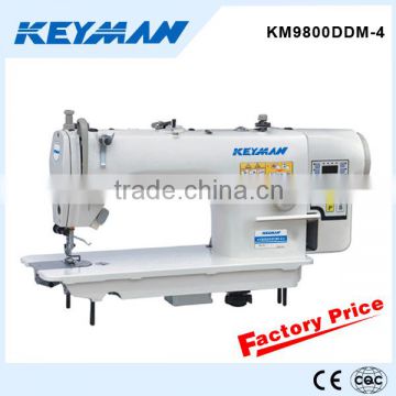 KM9800DDM-4Mechatronic computerized single needle lockstitch sewing machine 7200 direct drive machine