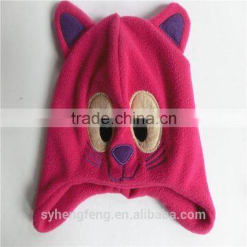 Factory wholesale winter fleece animal hat animal cap