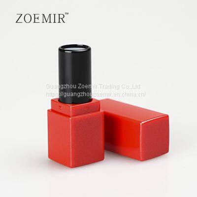 Wholesale Lip Makeup Red Colors Mini Square Shaped Lipstick Tube For Young Girls photo-2