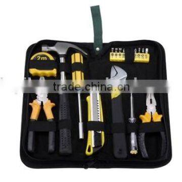 19PCS portable hand tool kits in bag