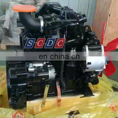 Genuine 4 Cylinder 4 Stroke 65hp Water Cooled Diesel Engine 4BT3.9-GM65 for Marine Generator