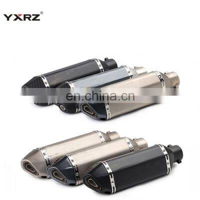 Universal motor modified exhaust escape for 1000CC TWIN exhaust muffler