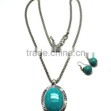 wholesale costume jewelry premier waterdrop necklace and earrings sets