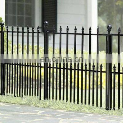 High Quality Steel Palisade Fence Galvanized Steel Picket Fence Fencing Wire