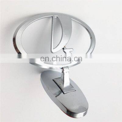 For GAZ VOLGA Lada ABS Chrome Car Custom Stand Hood Ornaments Bonnet General Emblem Front Badge
