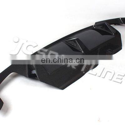 Real Carbon Fiber F10 Bumper Diffuser for BMW Fit M TECH M5 photo-4
