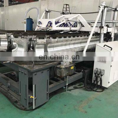 hdpe double wall corrugated pipe extruder double wall corrugated pipe extrusion equipment