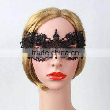 High Quality Women Sexy Hollow Out Style Half Face Festival Lace Mask