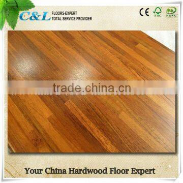 Hot sales Finger joint teak 4mm engineered wood flooring