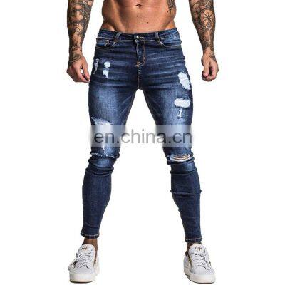 2021 Oem new model Manufacturers China Wholesale Scratch Pants Price Vintage Ripped Damaged Distressed Jeans Denim