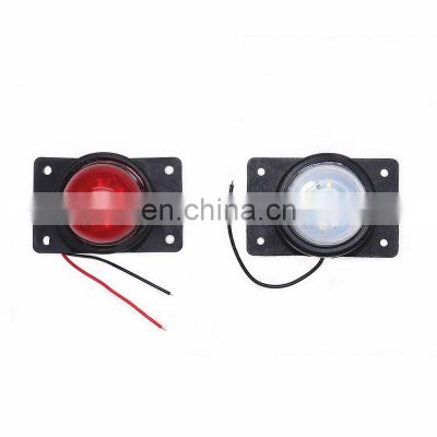 Automotive LED width light 12V24V container truck super bright red white steering light warning fog lights