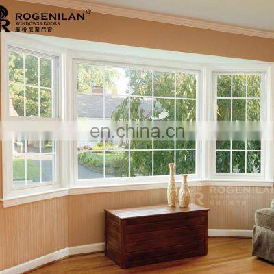 ROGENILAN factory customized aluminum bay bow window