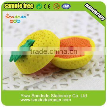 Target erasers Fruit items stationery made in china                        
                                                Quality Choice