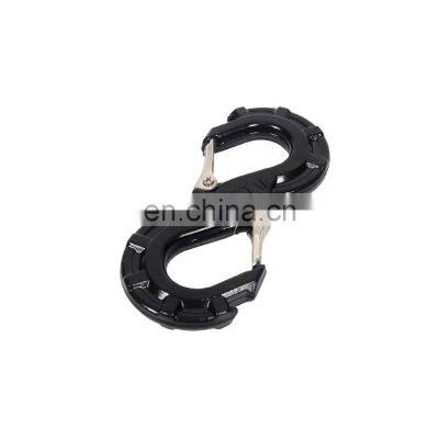 JL1206 steel car towing hook black trailer hitch for jeep JK,JL,SUV