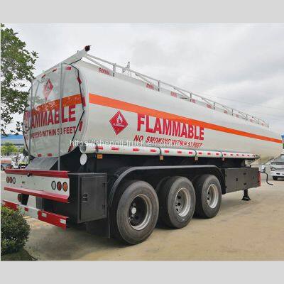 Fuel Tanker Trailer for Sale 40cbm 45cbm 50cbm 55cbm 60cbm Carbon Steel or Aluminium photo-3