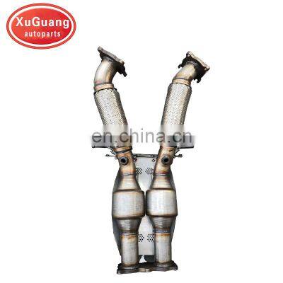 XG-AUTOPARTS  exhaust Catalytic Converter for Land Rover freelander 2 3.2 with high quality euro4 catalyst