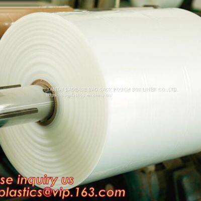 POF Shrink Film For Wrapping Food Products With Fully New Plastic Film LLDPE Wrap, Lay Flat Tubing,Produce Roll, Tube photo-3