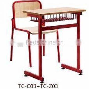 cheap middle school table and chair TC-C03+TC-Z03-L