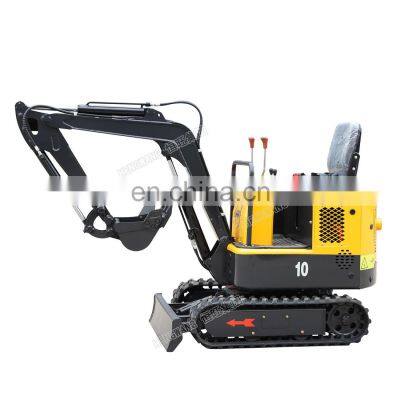 Construction equipment 1ton mini track digging machine mini excavator