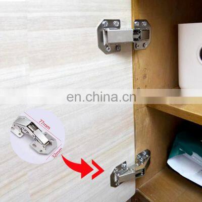 Adjustable Hinge Loose-leaf Wooden Box Counter Household Wardrobe Door Desk Table Bed Sofa Cabinet Hinges photo-3