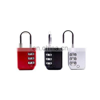 Zinc Alloy Multi-role Resettable 3 number Combination lock password door lock security