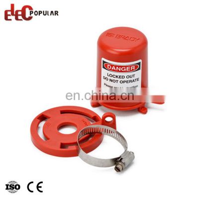 Industrial Use Manually Actuated Durable Polypropylene Safety Plug Valve Lockout