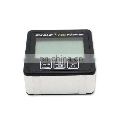SHAHE Mini Digital Inclinometer Digital Level Box With Magnets Base Digital Protractor With Backlight photo-3