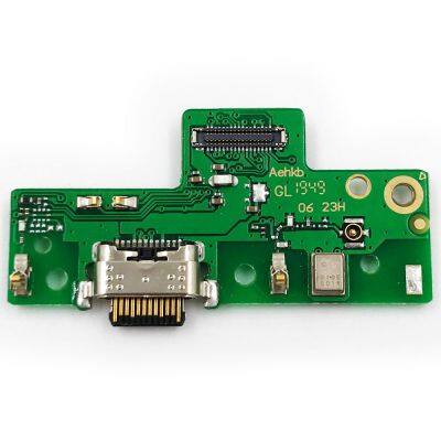 USB Charging Dock Port Flex Cable For Motorola Moto G8 MIC Headphone Audio Jack Charger Connector Part Replacement photo-2