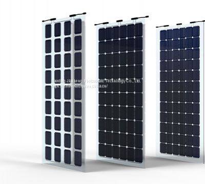 100% customizable amorphous silicon photovoltaic glass BIPV solar panels