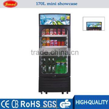 170 L Ice Cream Refrigerated Showcase/Upright Showcase Refrigerator