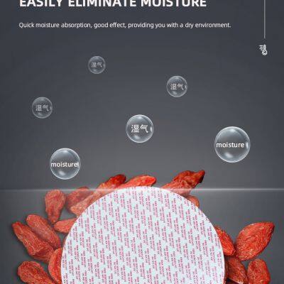 China Fiber Desiccant Factory for Dry Food Electronics Clothes Shoes Nuts