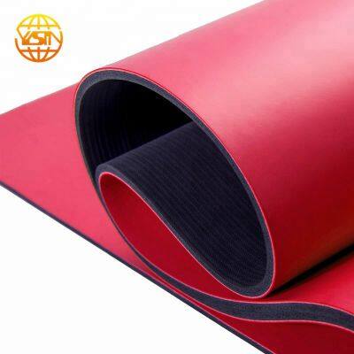 Top quality natural rubber cork yoga mat Customize Non-Slip