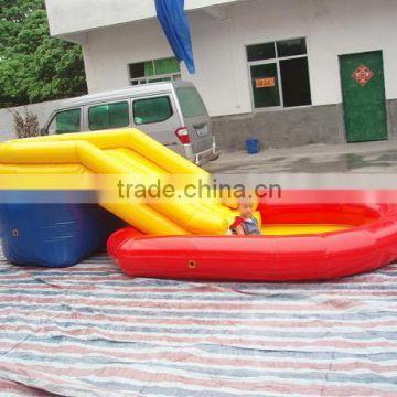 Custom PVC plastic Giant inflatable baby swimming pool