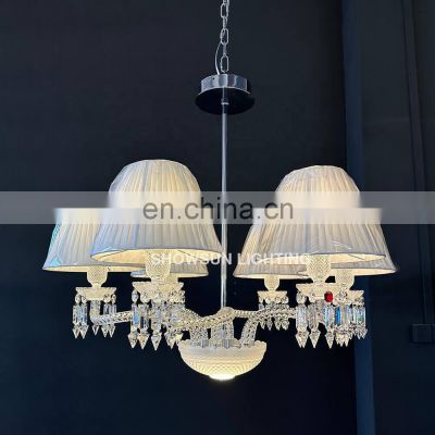 European Style Big Hotel Hanging Elegant Wedding Lustre Crystal Luxury Chandeliers