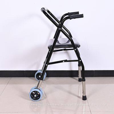 Zhenbang Walkers, Chairs, and Armchairs Can be Pushed for Training, Lower Limb Rehabilitation, Elderly People's Hand Carts, and Fall Prevention Tools photo-3