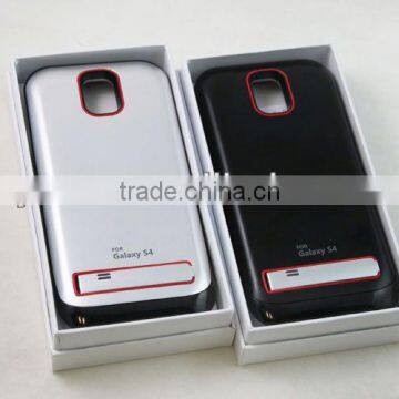 For galaxy S4 portable wireless battery charger cover case