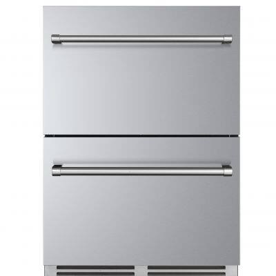 Draw freezer - 110L, Stainless Steel, Built-in or free standing, indoor or outdoor, touch pad digital control