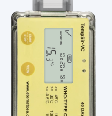 WHO PQS temperature data logger TempSir VC