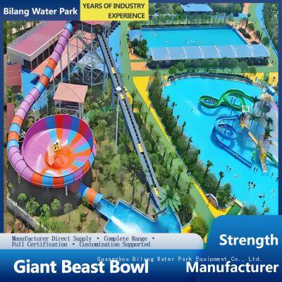 Outdoor Water Park Water Slide Large-scale Fiberglass Water Slide Equipment Water Play Equipment Manufacturer Production Customization photo-4