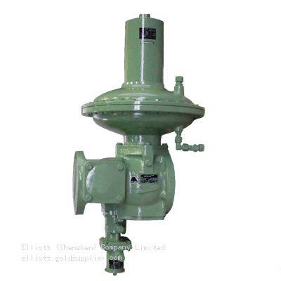 Honeywell HON370 Industrial Gas Regulator Burner Pressure Reducing Valves with Integral Overpressure DN50 Flange Class150