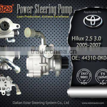 Replacement Parts Power Steering Pump Applied For TOYOTA Hilux VIGO 2008/12 44310 0K040 / 44310 35610                        
                                                Quality Choice