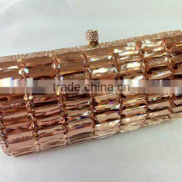 Luxury crystal stone evening bag designer bag for girl