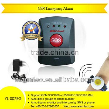 SOS Medical Alarm System With Wristband or Neck Button-YL-007EG